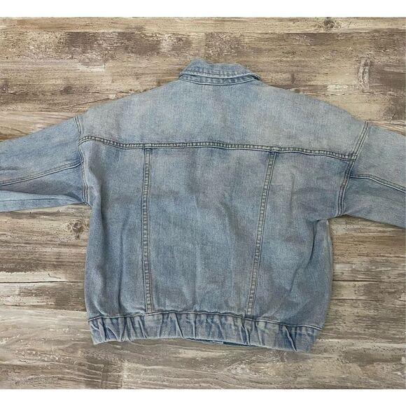 Wishlist Womens Denim Jean Jacket Size S/M - Picture 2 of 5